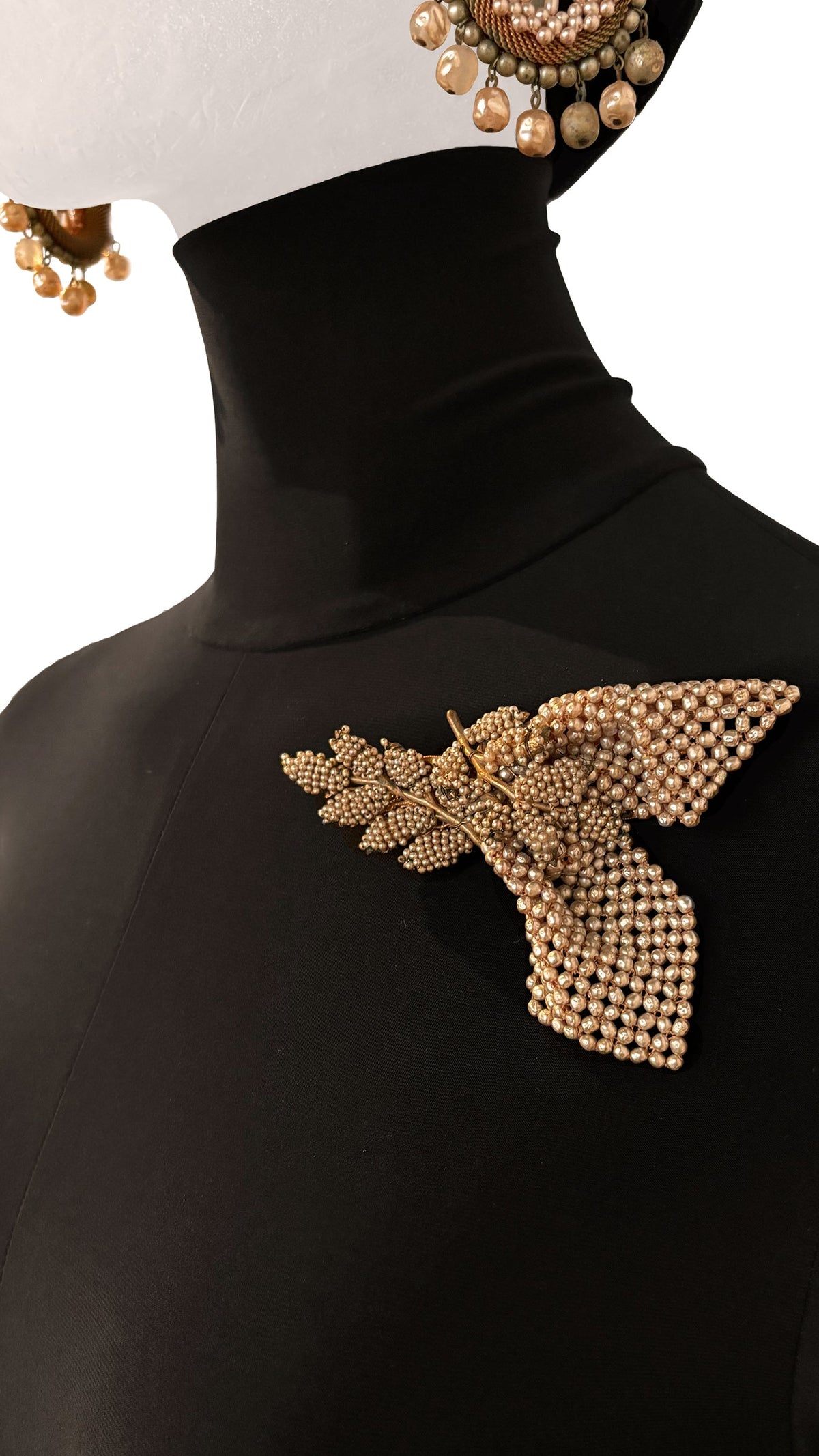 MIRIAM HASKELL BEADED BROOCH | Norma Kamali Women