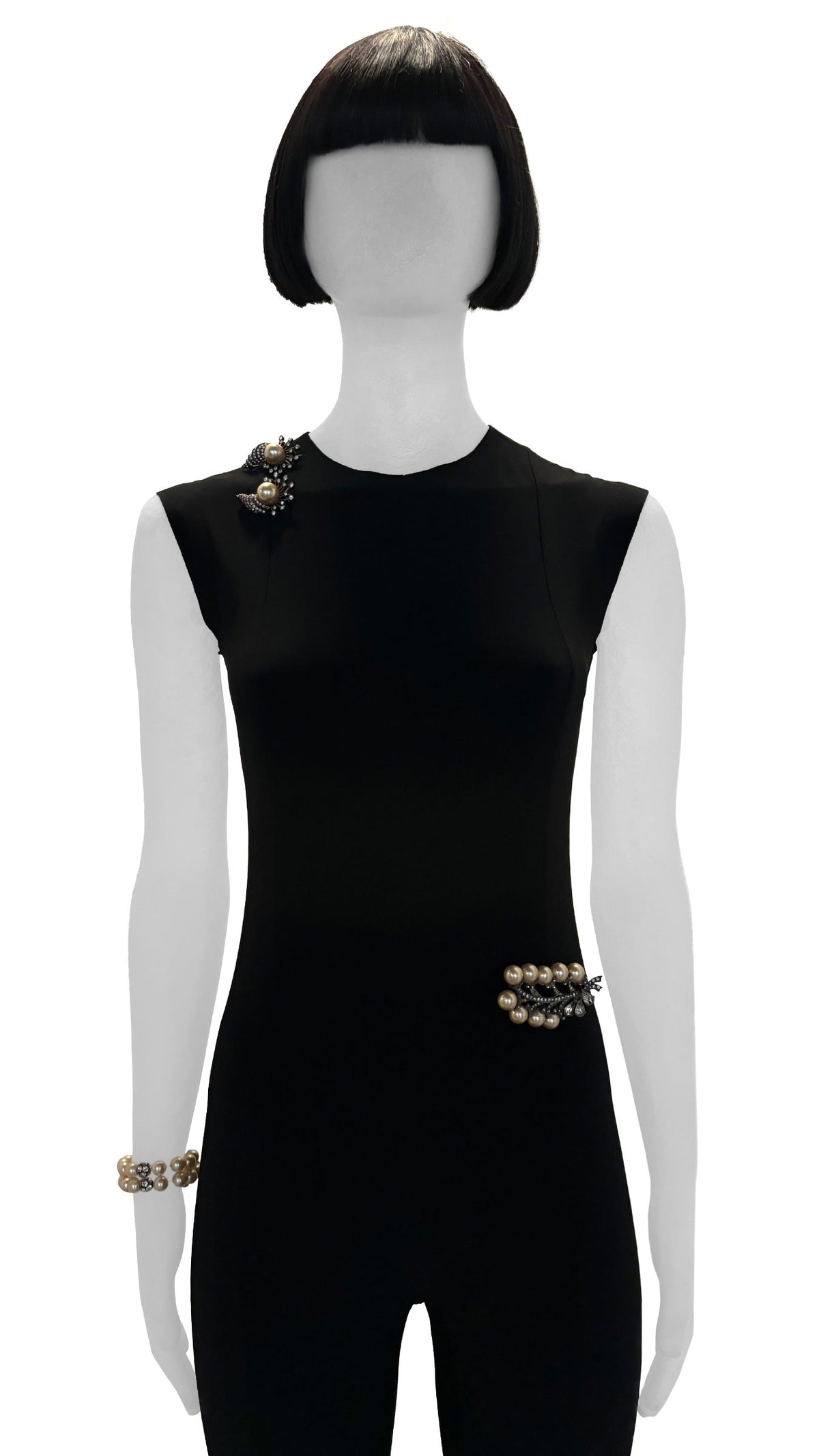 EISENBERG STONE/PEARL BROOCH SET | Norma Kamali Women