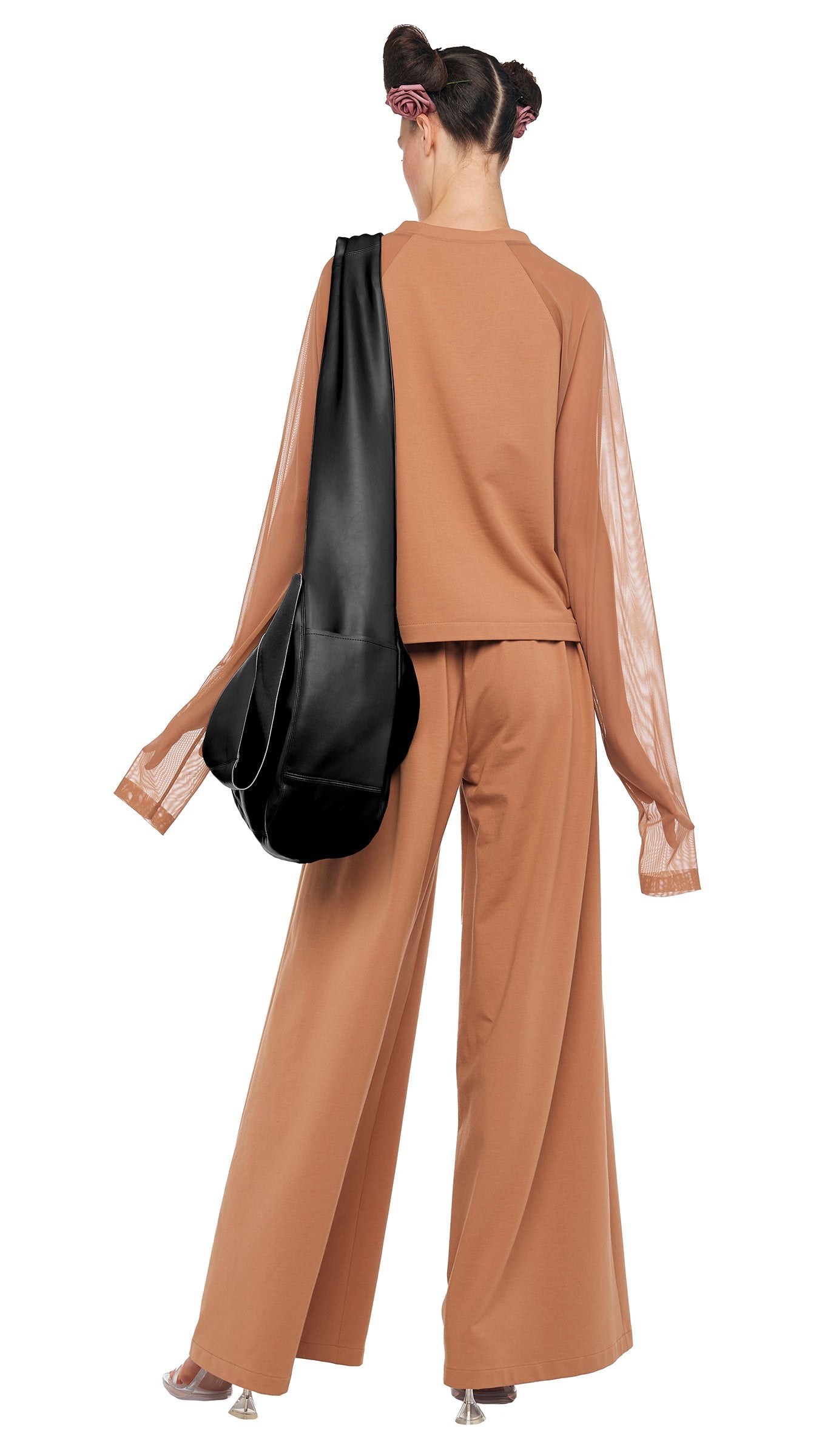 LARGE SACK BAG Black | Norma Kamali Women