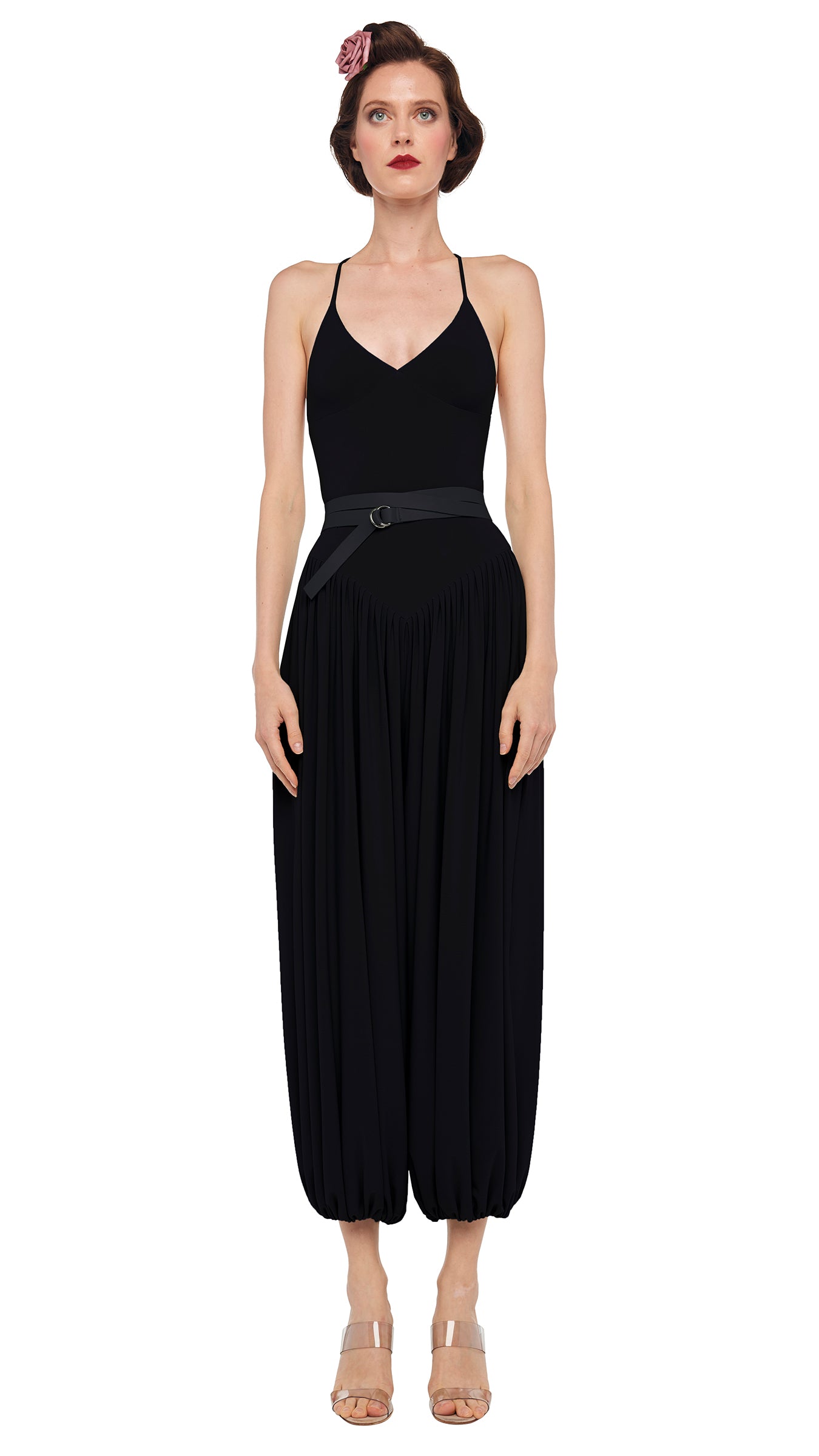 KENNY JUMPSUIT Black | Norma Kamali Women