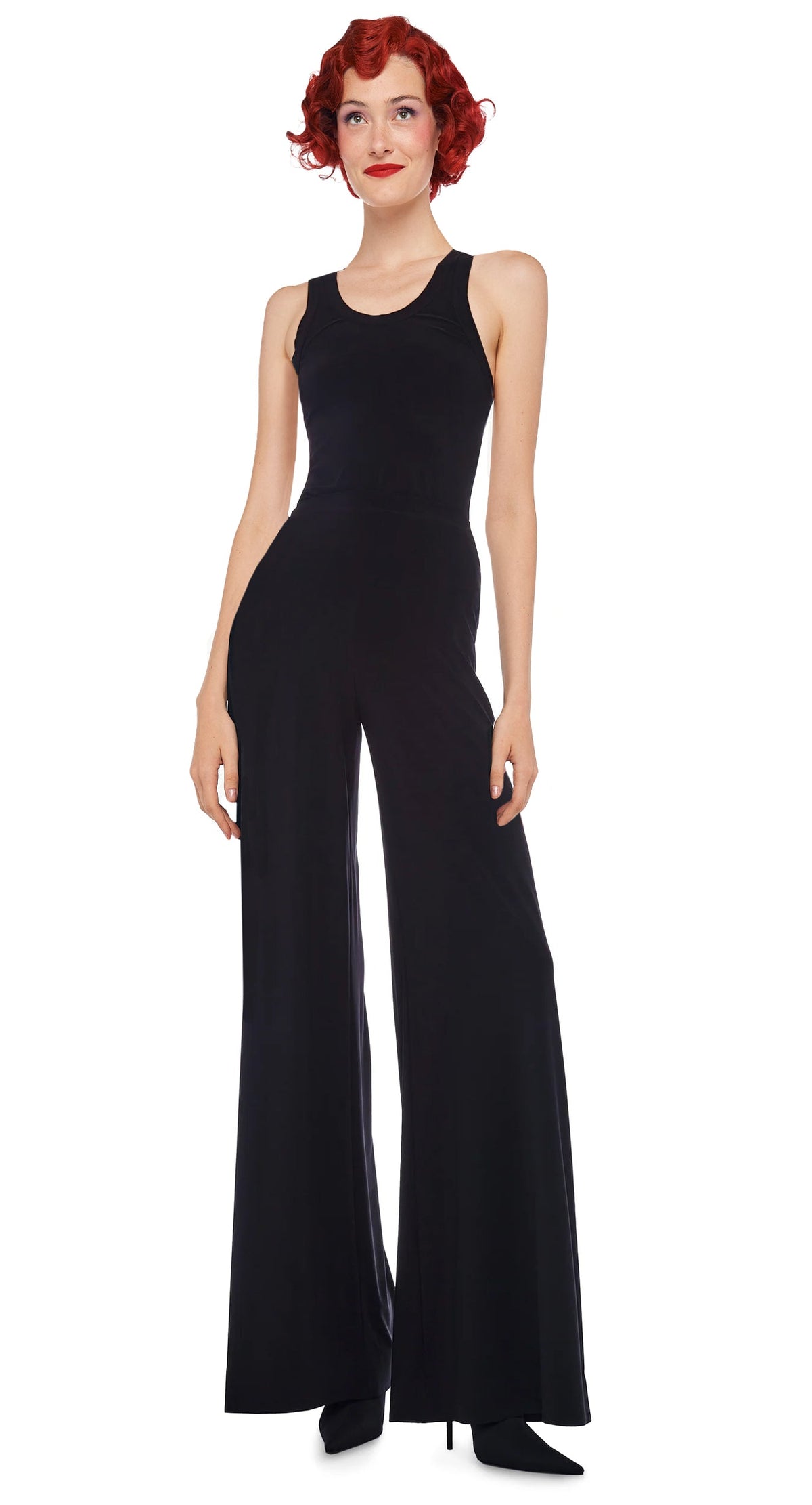 RACER TEE Black | Norma Kamali Women