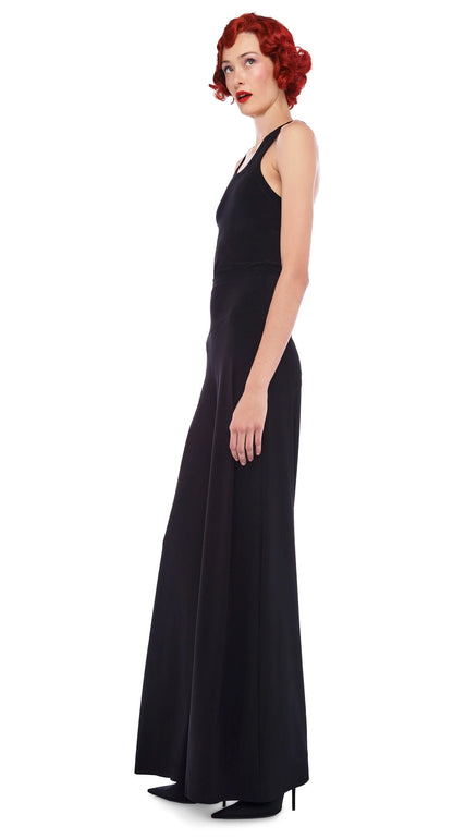 RACER TEE Black | Norma Kamali Women