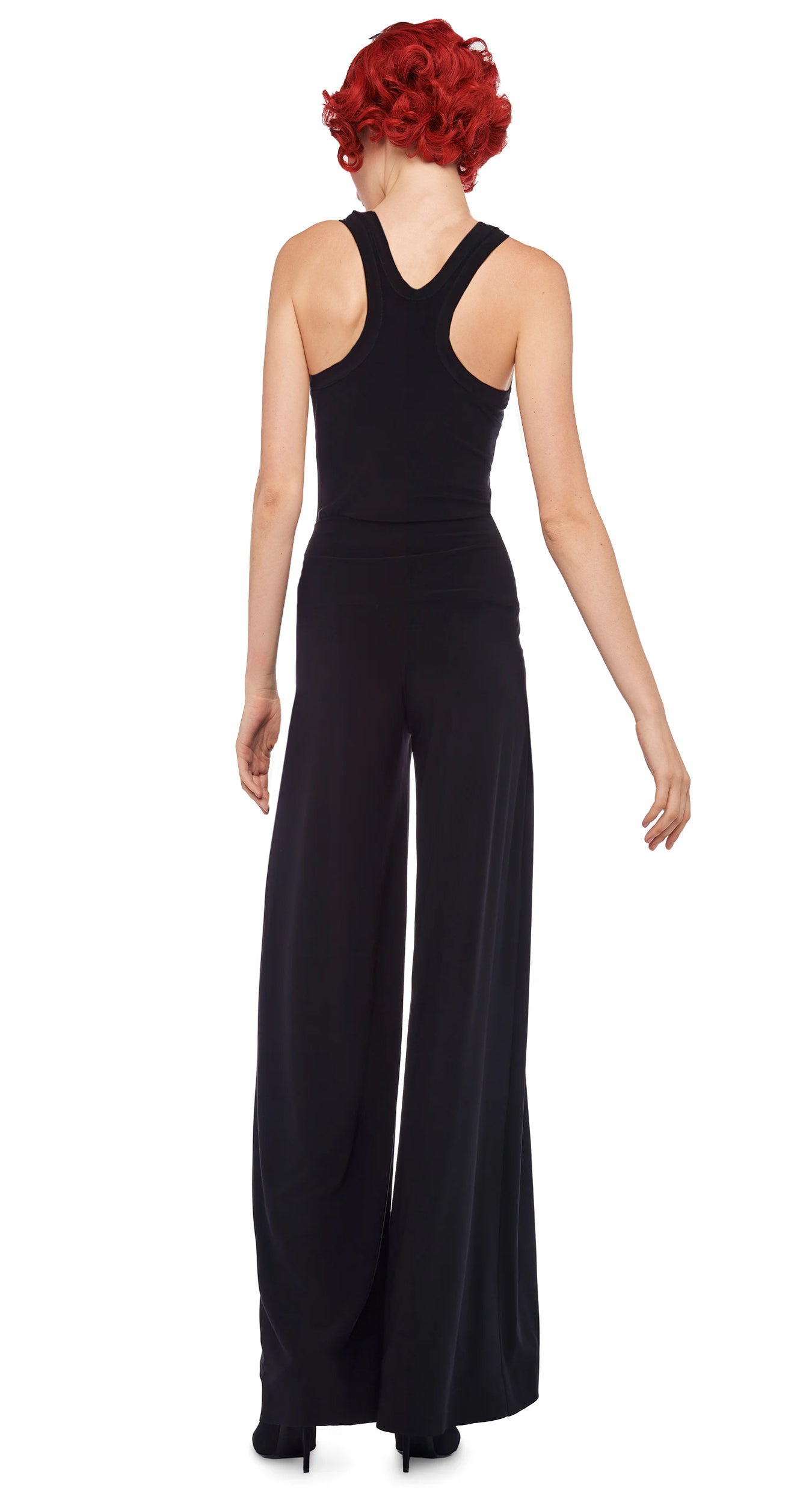 RACER TEE Black | Norma Kamali Women