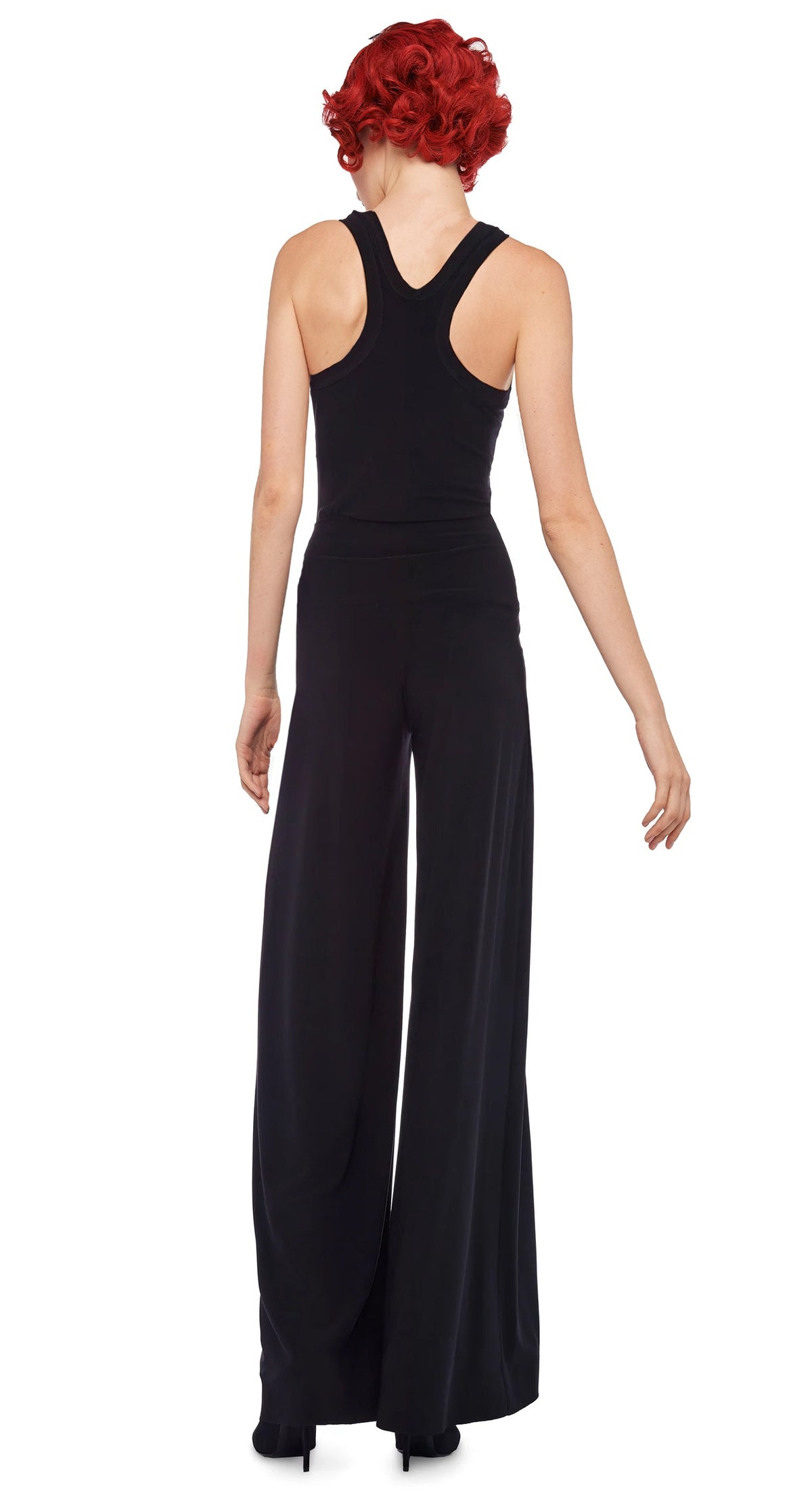 RACER TEE Black | Norma Kamali Women