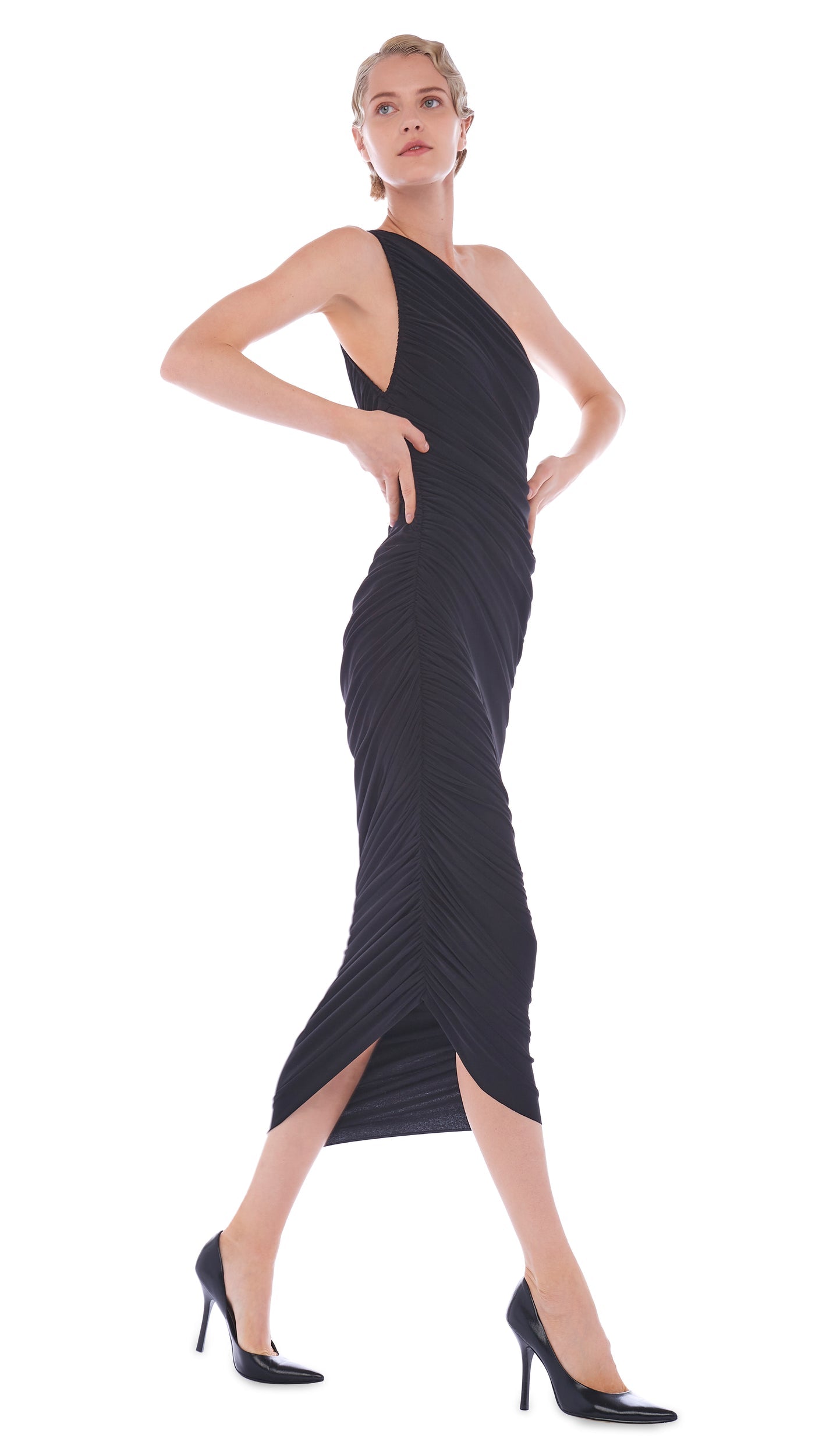 DIANA GOWN Black | Norma Kamali Women