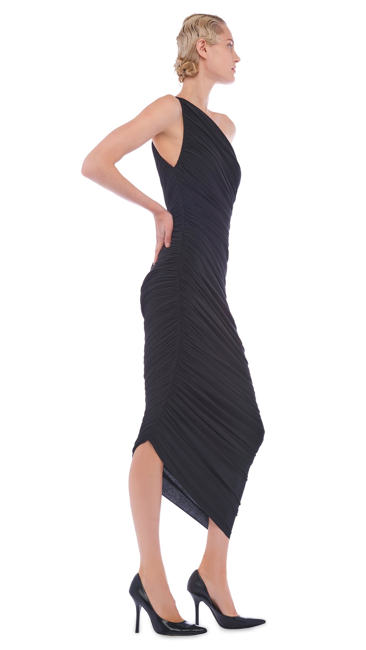 DIANA GOWN Black | Norma Kamali Women
