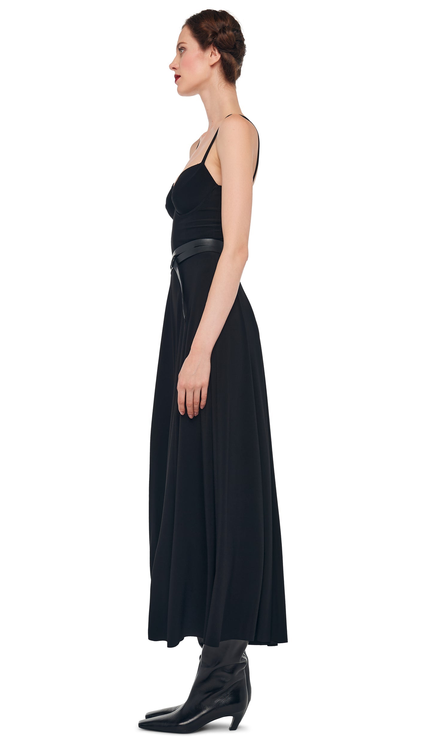 UNDERWIRE MIDCALF DRESS  | Norma Kamali Women