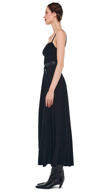 UNDERWIRE MIDCALF DRESS  | Norma Kamali Women