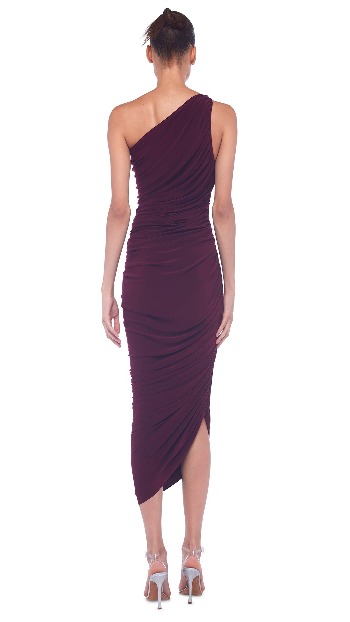 DIANA GOWN Plum | Norma Kamali Women