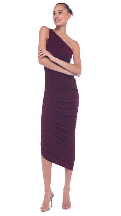 DIANA GOWN Plum | Norma Kamali Women