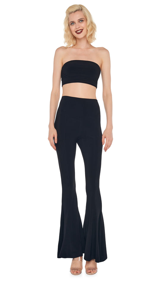 FISHTAIL PANT Black | Norma Kamali Women