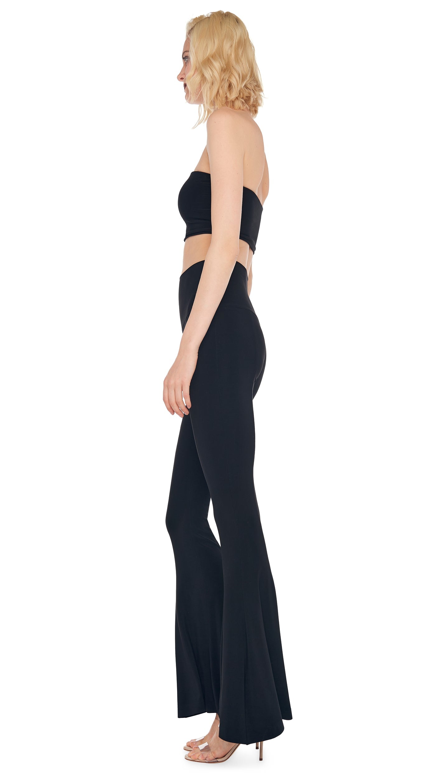 FISHTAIL PANT Black | Norma Kamali Women