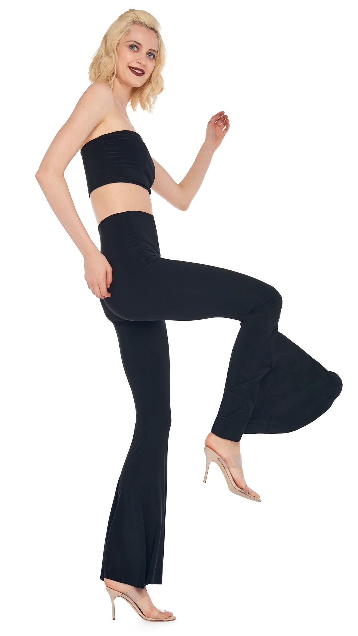 FISHTAIL PANT Black | Norma Kamali Women