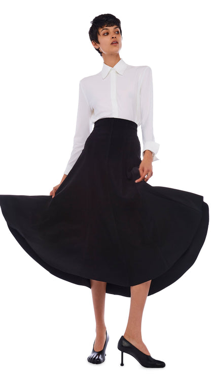 GRACE SKIRT Black | Norma Kamali Women