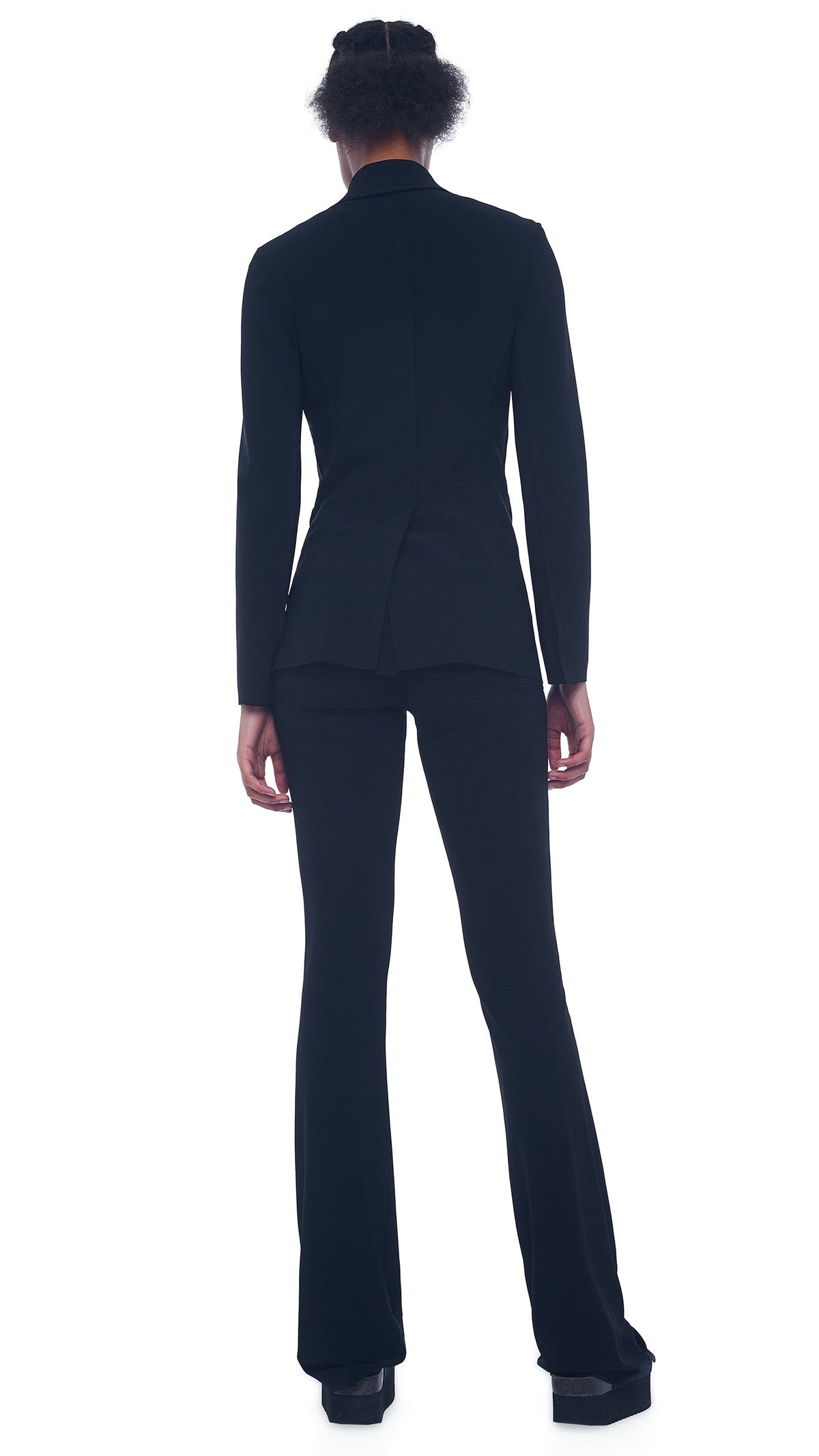 SINGLE BREASTED JACKET Black | Norma Kamali Women