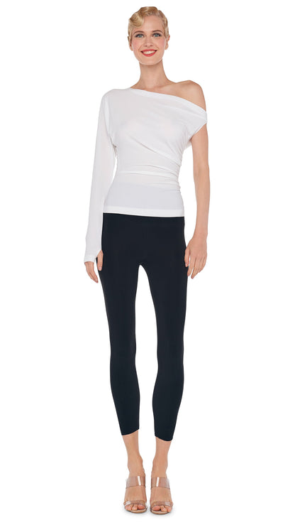 CROPPED LEGGING Black | Norma Kamali Women