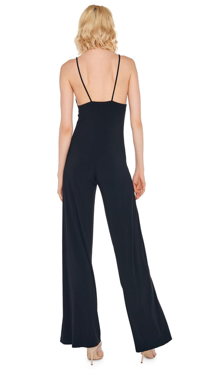 SLIP JUMPSUIT Black | Norma Kamali Women