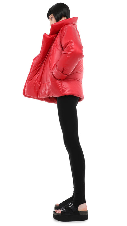 SLEEPING BAG JACKET Red | Norma Kamali Women