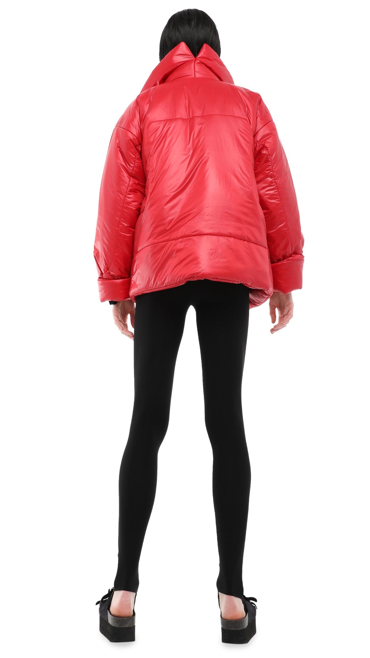 SLEEPING BAG JACKET Red | Norma Kamali Women
