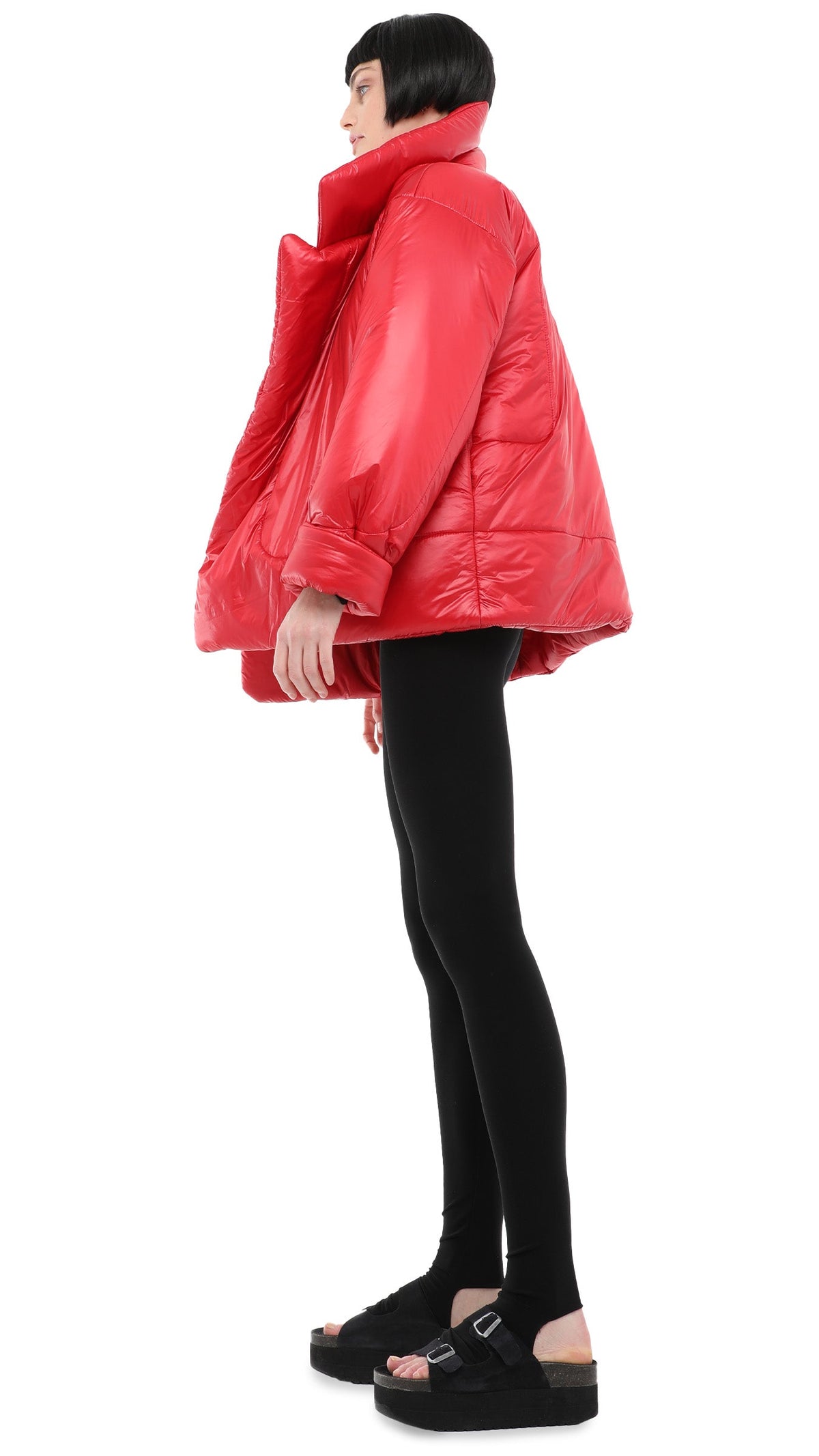SLEEPING BAG JACKET Red | Norma Kamali Women