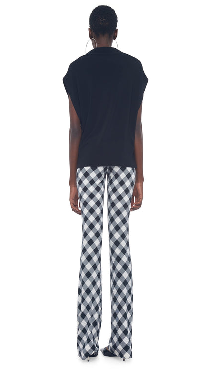 SLEEVELESS ALL IN ONE TOP Black | Norma Kamali Women