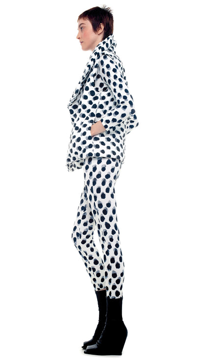 SLEEPING BAG VEST Paint Dots | Norma Kamali Women