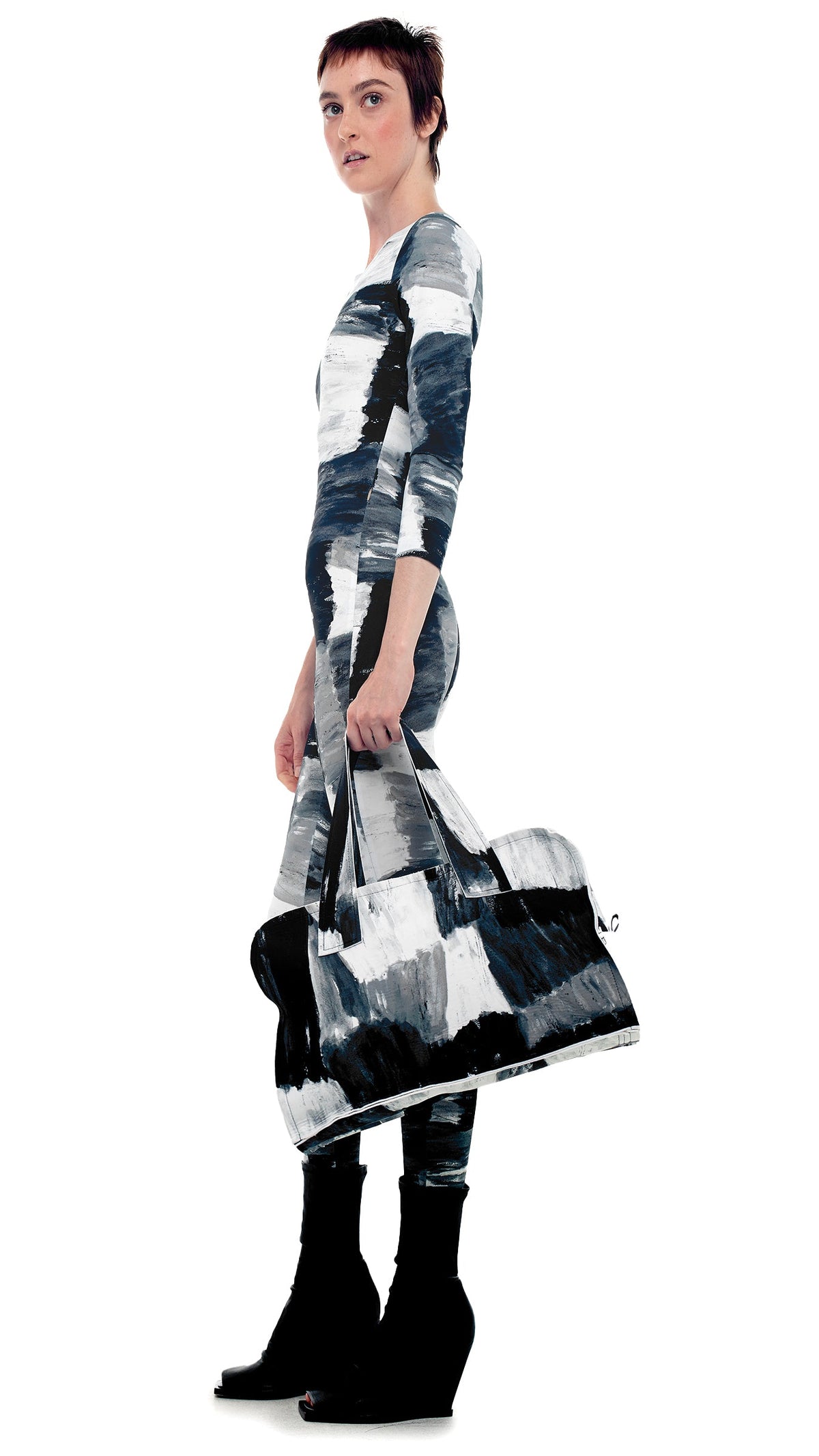 THE CATSUIT Paint Canvas | Norma Kamali Women