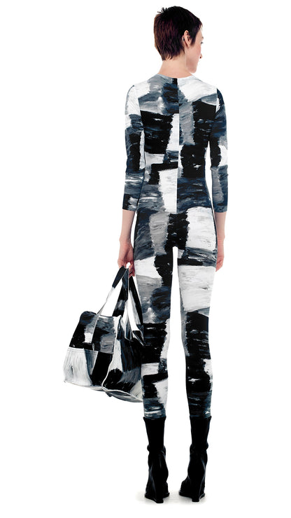 THE CATSUIT Paint Canvas | Norma Kamali Women
