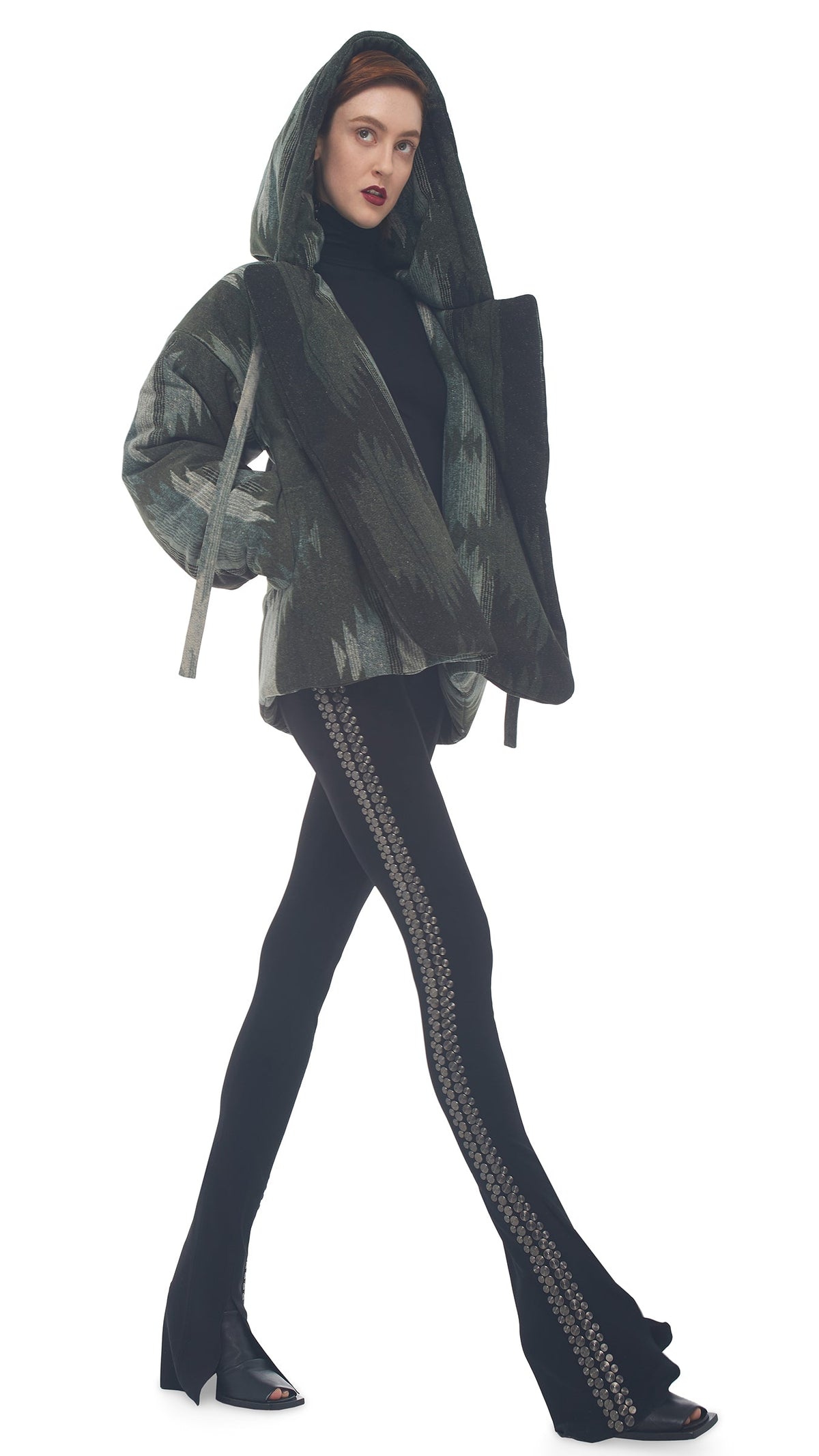 HOODED SLEEPING BAG JACKET Southwest | Norma Kamali Women