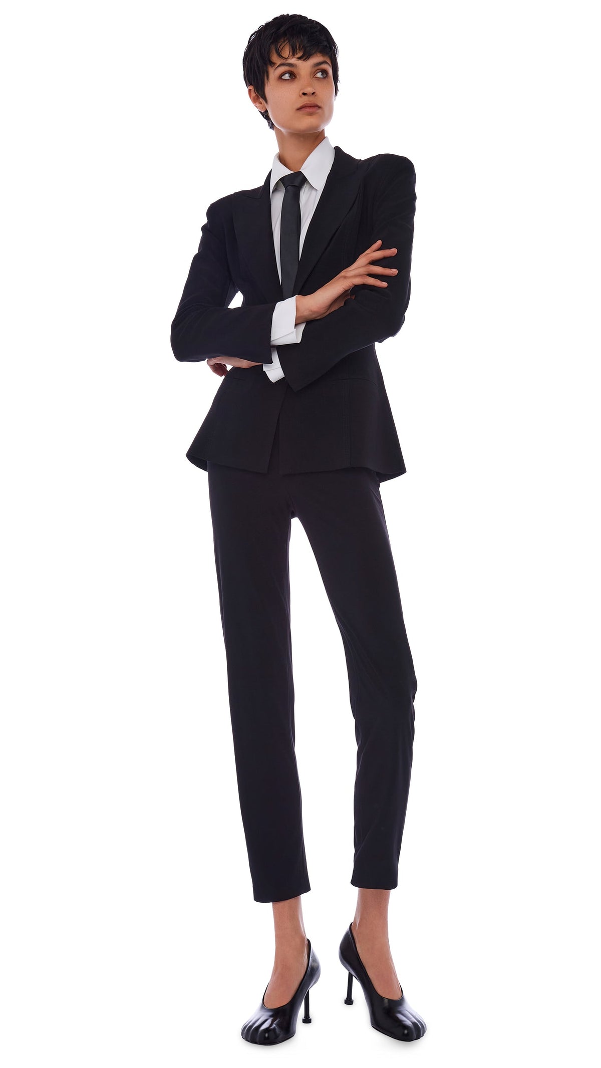 PENCIL PANT Black | Norma Kamali Women