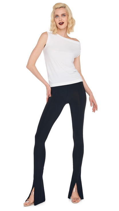 DROP SHOULDER TOP Snow White | Norma Kamali Women