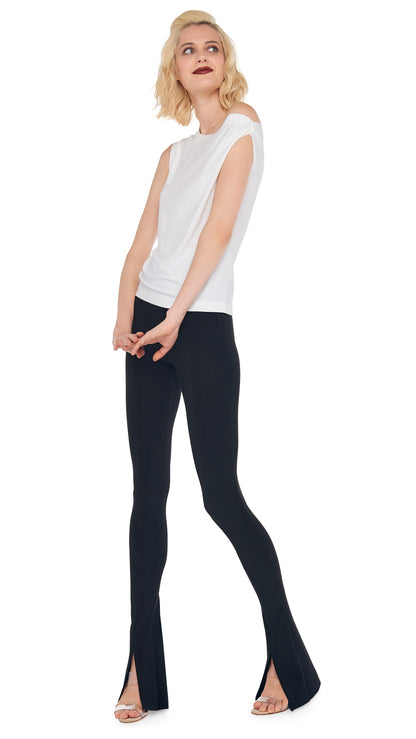 DROP SHOULDER TOP Snow White | Norma Kamali Women