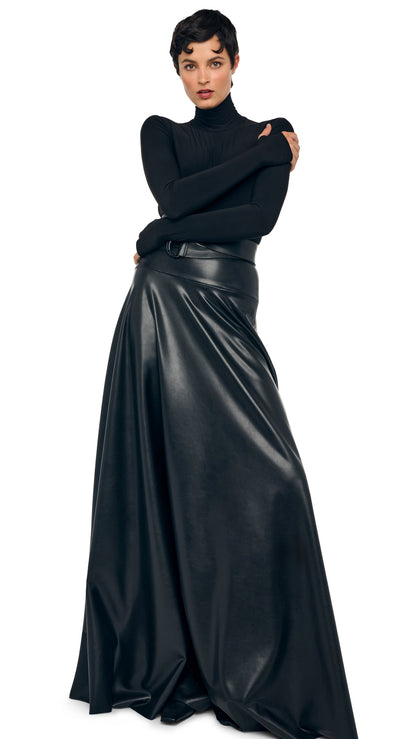 OPEN BACK BODYSUIT Black | Norma Kamali Women