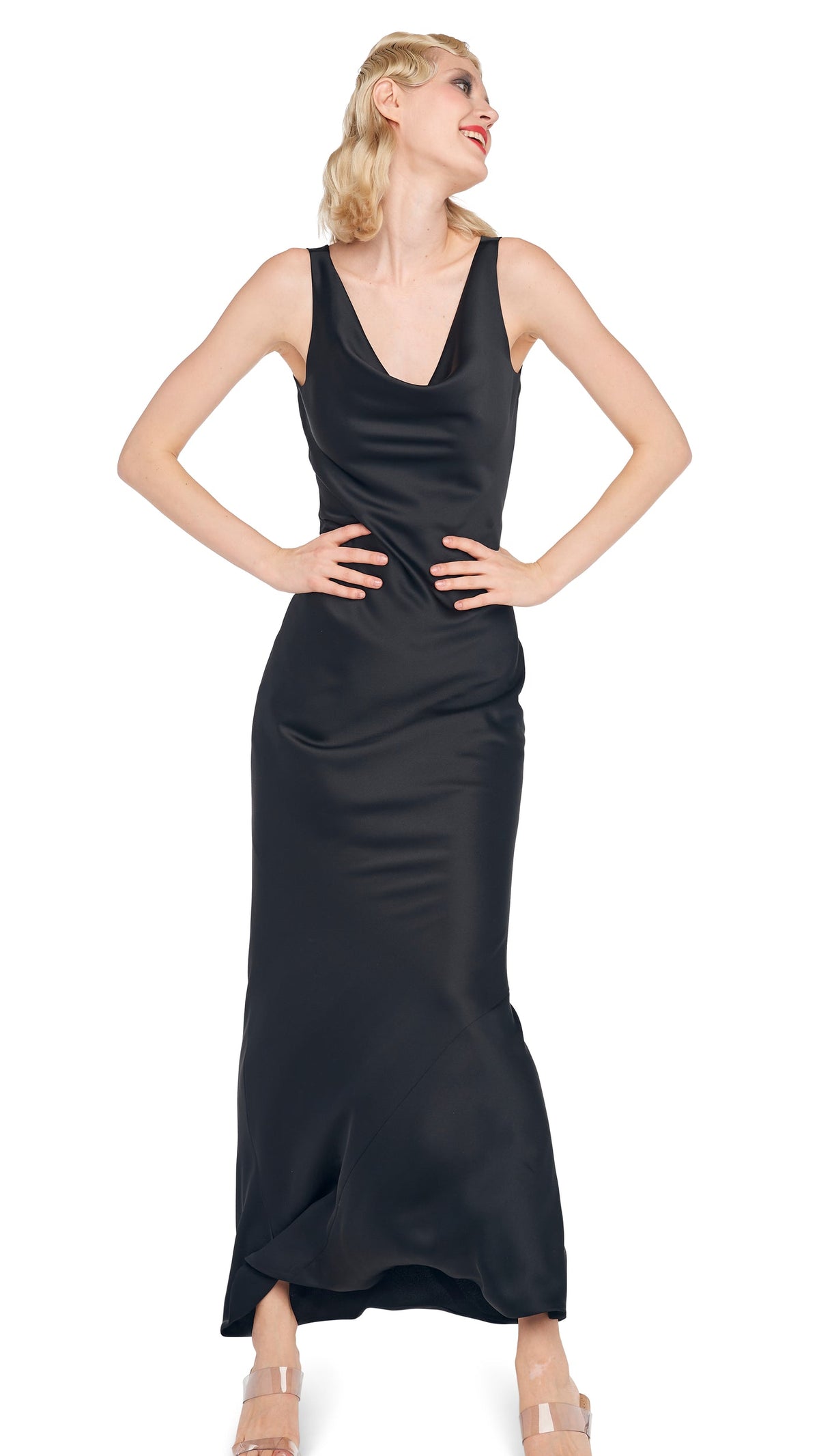 MARIA GOWN Black | Norma Kamali Women