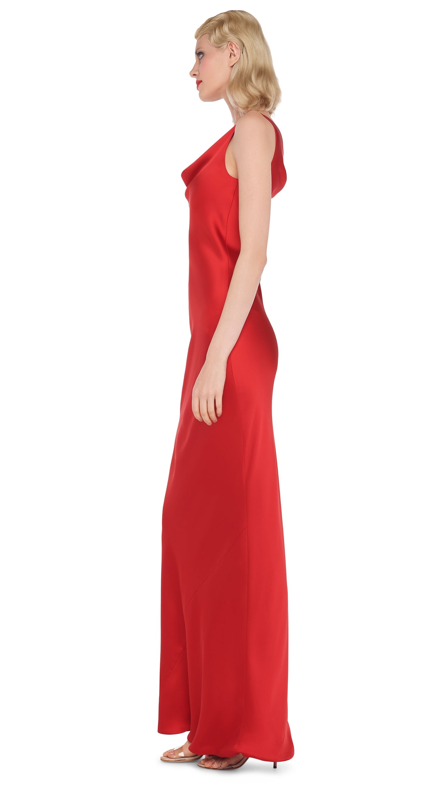 MARIA GOWN Tiger Red | Norma Kamali Women