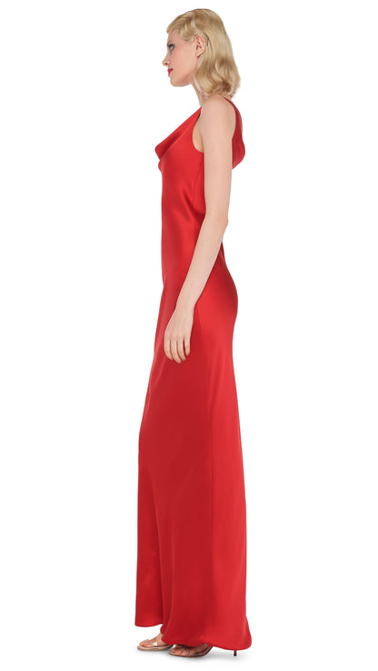 MARIA GOWN Tiger Red | Norma Kamali Women