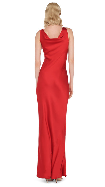 MARIA GOWN Tiger Red | Norma Kamali Women