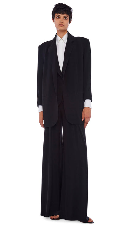 OVERSIZED SB JACKET Black | Norma Kamali Women