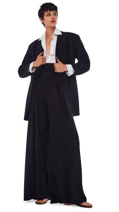 OVERSIZED SB JACKET Black | Norma Kamali Women