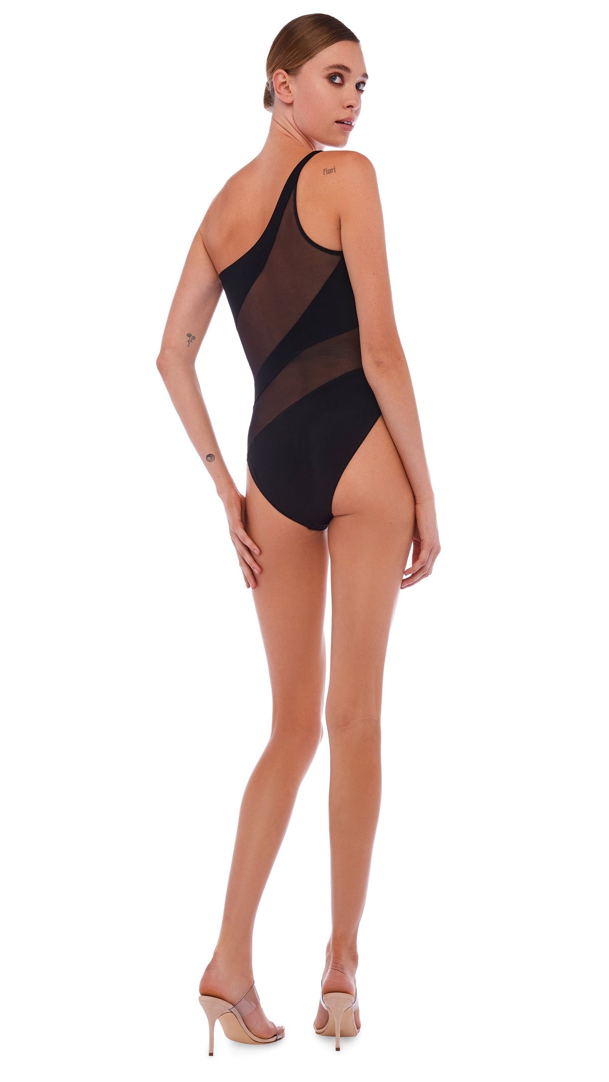 SNAKE MESH MIO Black | Norma Kamali Women