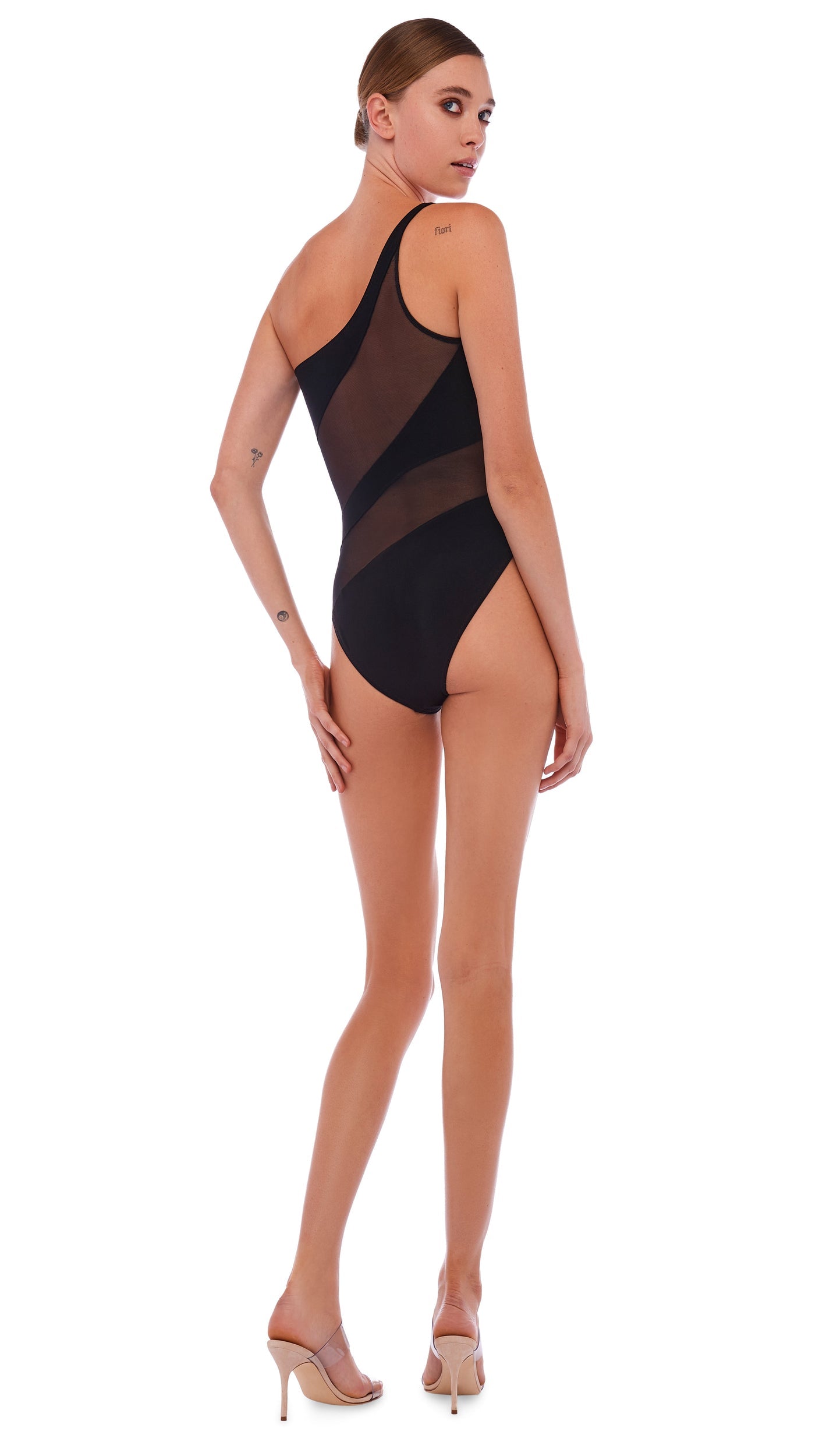 SNAKE MESH MIO Black | Norma Kamali Women