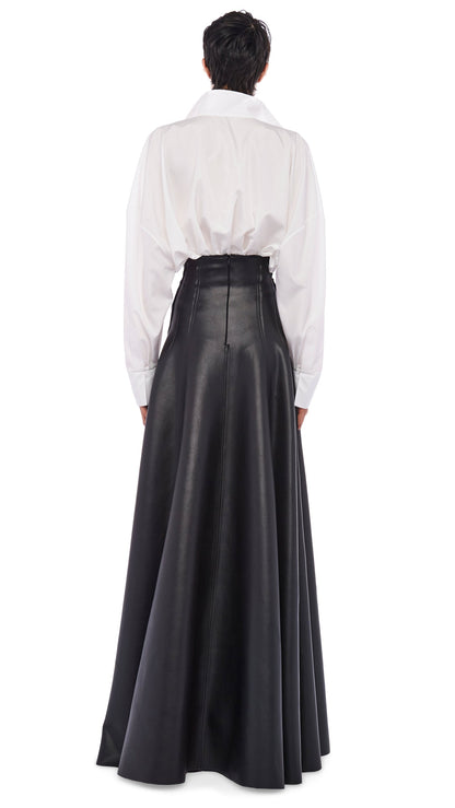 LONG GRACE SKIRT Black | Norma Kamali Women
