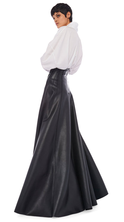 LONG GRACE SKIRT Black | Norma Kamali Women