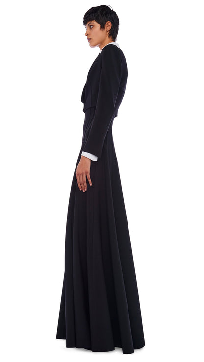 LONG GRACE SKIRT Black | Norma Kamali Women