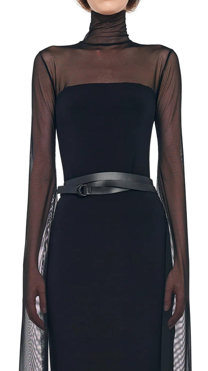 SKINNY BELT XL Black | Norma Kamali Women