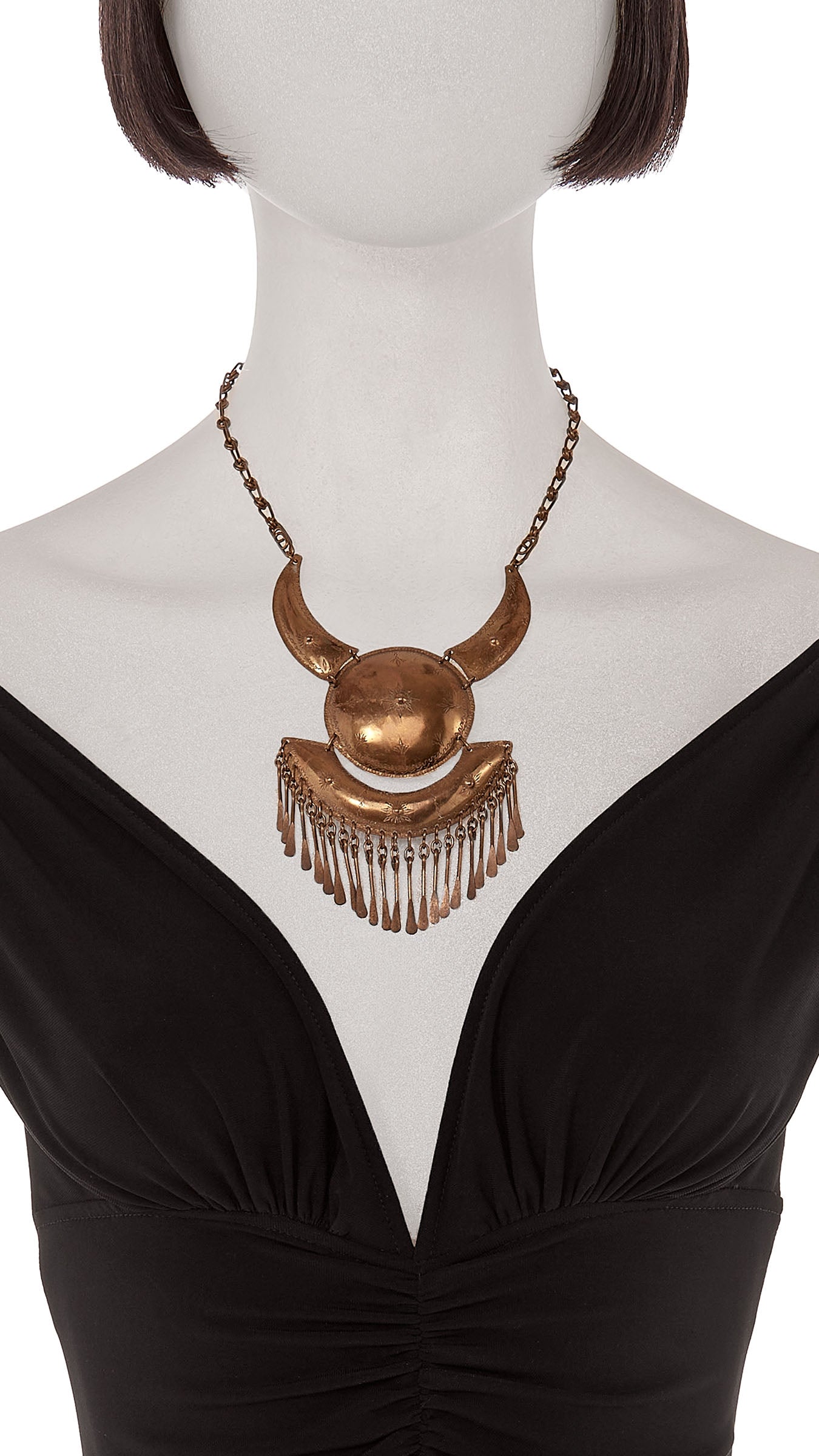PENDANT NECKLACE Brass | Norma Kamali Women