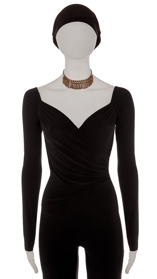 DROP NECKLACE Brass | Norma Kamali Women