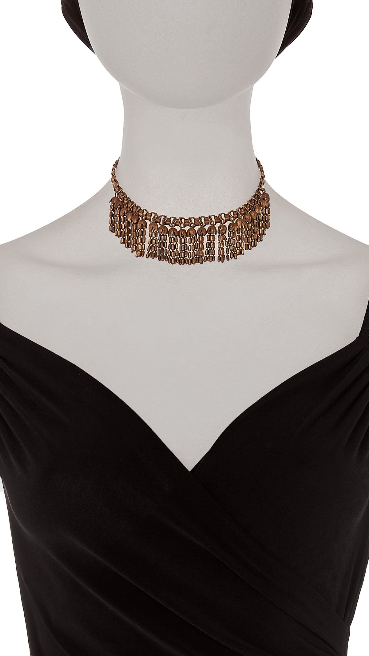 DROP NECKLACE Brass | Norma Kamali Women