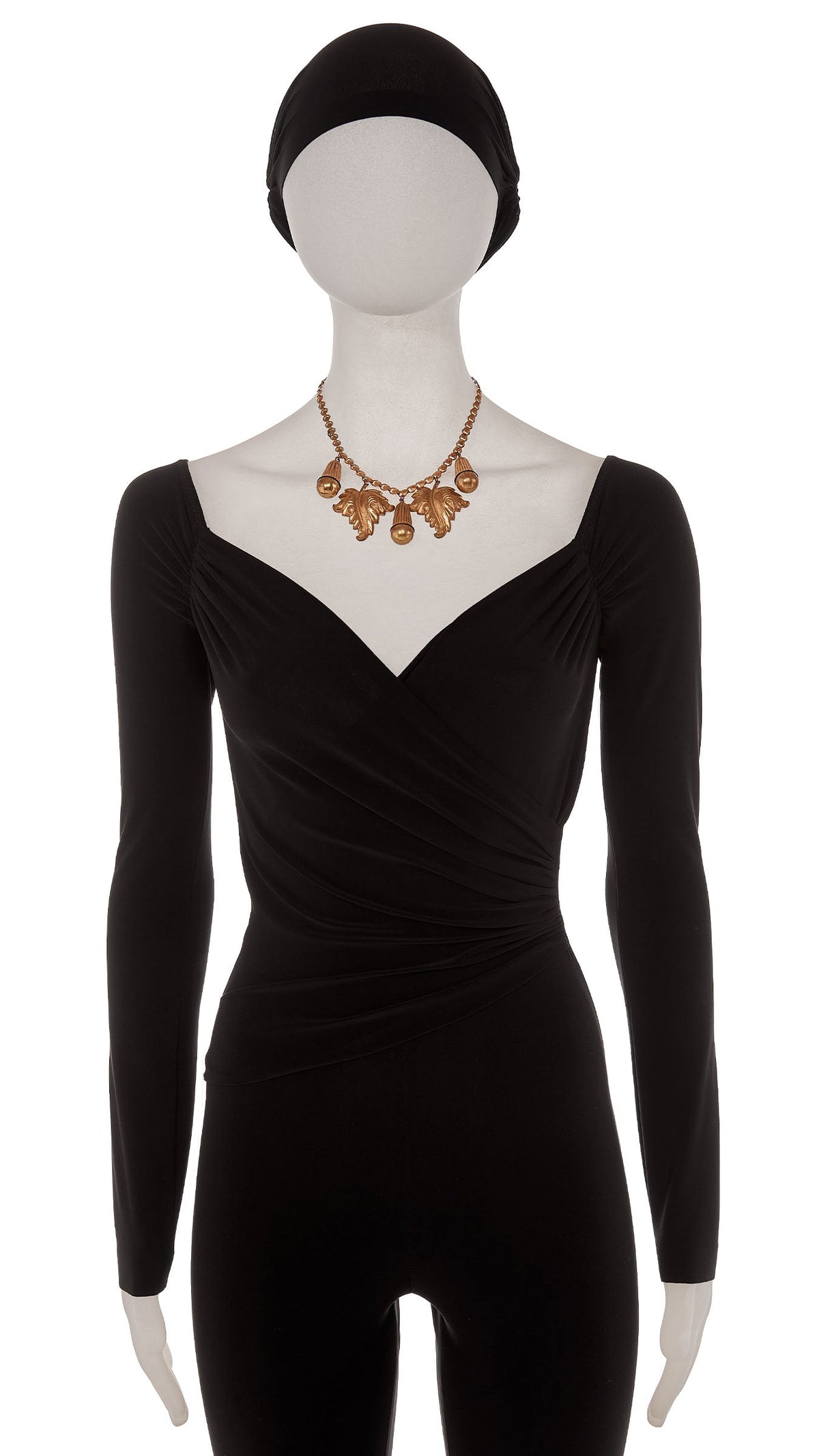 CHARM NECKLACE Brass | Norma Kamali Women