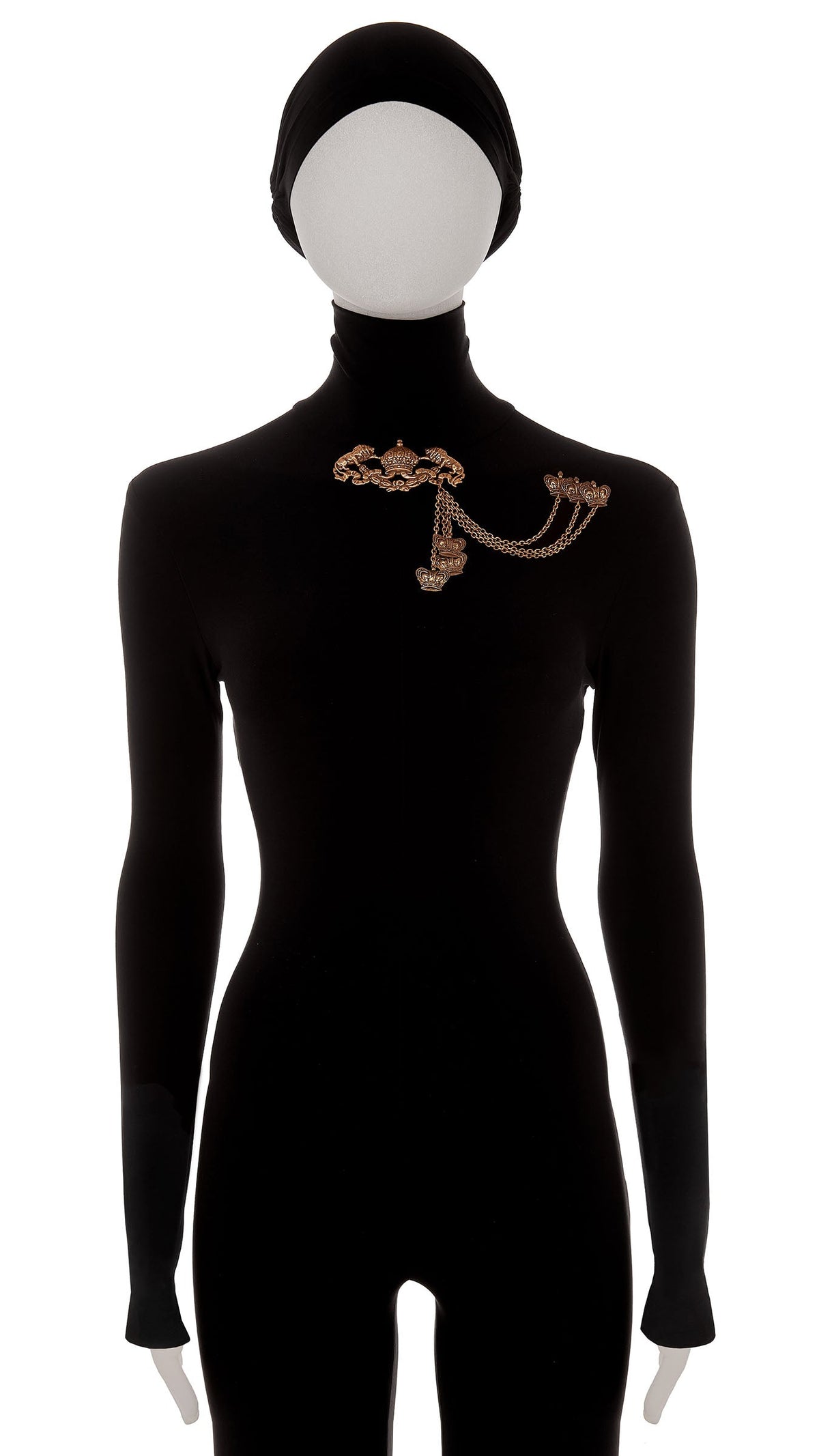 REGAL BROOCH Brass | Norma Kamali Women